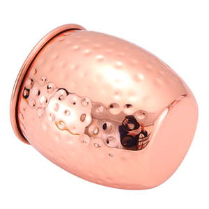 Hot Sell Stainless Steel Hammer Point Plain <strong>Copper</strong> Moscow Mule <strong>Mug</strong> - Product Image 5