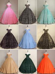 Nieuwe Elegante Dames Lovertjes Tutu Rok <span class=keywords><strong>Prom</strong></span> Party Jurk Jurk Avondjurken Baljurk - Product Image 4