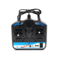 Simulador de Vuelo RC FlySky FS-SM600 de 6 Canales, Fuente de Alimentación USB, Peso de 350g, Compatible con Freerider/XTR/FMS/RealFlight para Drones