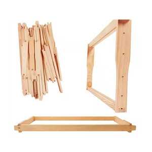 Pine Wooden <strong>Beekeeping</strong> <strong>Beehive</strong> <strong>Frames</strong> 9-1/8&quot; Unassembled for 10 <strong>Frame</strong> Langstroth <strong>Beehive</strong> - Product Image 5