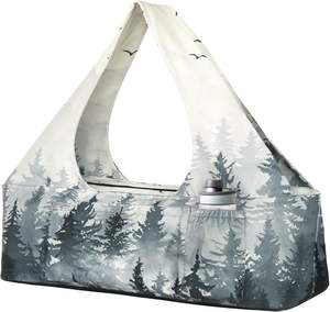 Échantillon gratuit Sac de sport et de yoga personnalisable pour femme, grande capacité, en polyester imperméable, avec séparation sec/humide, respectueux de l'environnement - Product Image 6