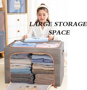 Custom Rectangle Storage <b>Boxes</b> Washable Reusable High Quality Storage <b>Boxes</b> for Clothes <b>Wardrobe</b> - Product Image 3