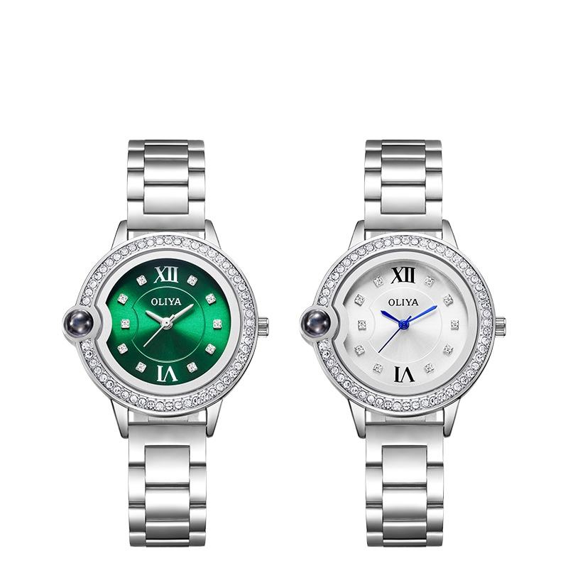 Logotipo de Reloj Personalizado al por Mayor Modelos Populares Reloj de  Pulsera de Mujer de Negocios am Resistente al Agua Pulsera Reloj de Mujer 