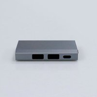 Boîtier en aluminium argenté usiné CNC sur mesure OEM, boîtier de précision, coque, boîtier pour appareil électronique, pièces détachées