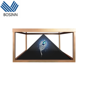Affichage holographique 3D vitrine miroir magique photomaton <span class=keywords><strong>hologramme</strong></span> images graphiques air suspendu réalité virtuelle - Product Image 1