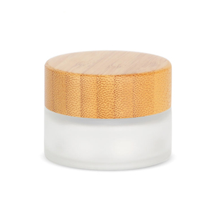 Tarro de crema de ojos redondo con tapa de bambú, 2020 Ml, 250 reciclados, nuevo - Product Image 1