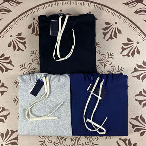 <span class=keywords><strong>Felpa</strong></span> con Cappuccio Ricamata RL per Uomo, Pullover in Puro Cotone Pesante, <span class=keywords><strong>Felpa</strong></span> Ricamata per l'Inverno, Maniche Lunghe # RL- - Product Image 3