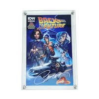 Protection UV X Plaque acrylique dorée argentée pour cadre de bande dessinée, présentoir pour bande dessinée de l'ère bronze actuelle
