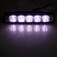 Barre lumineuse de travail LED 6 pouces 5W, feux de jour DRL, étanche IP65, lampe auxiliaire de conduite 12V pour véhicule