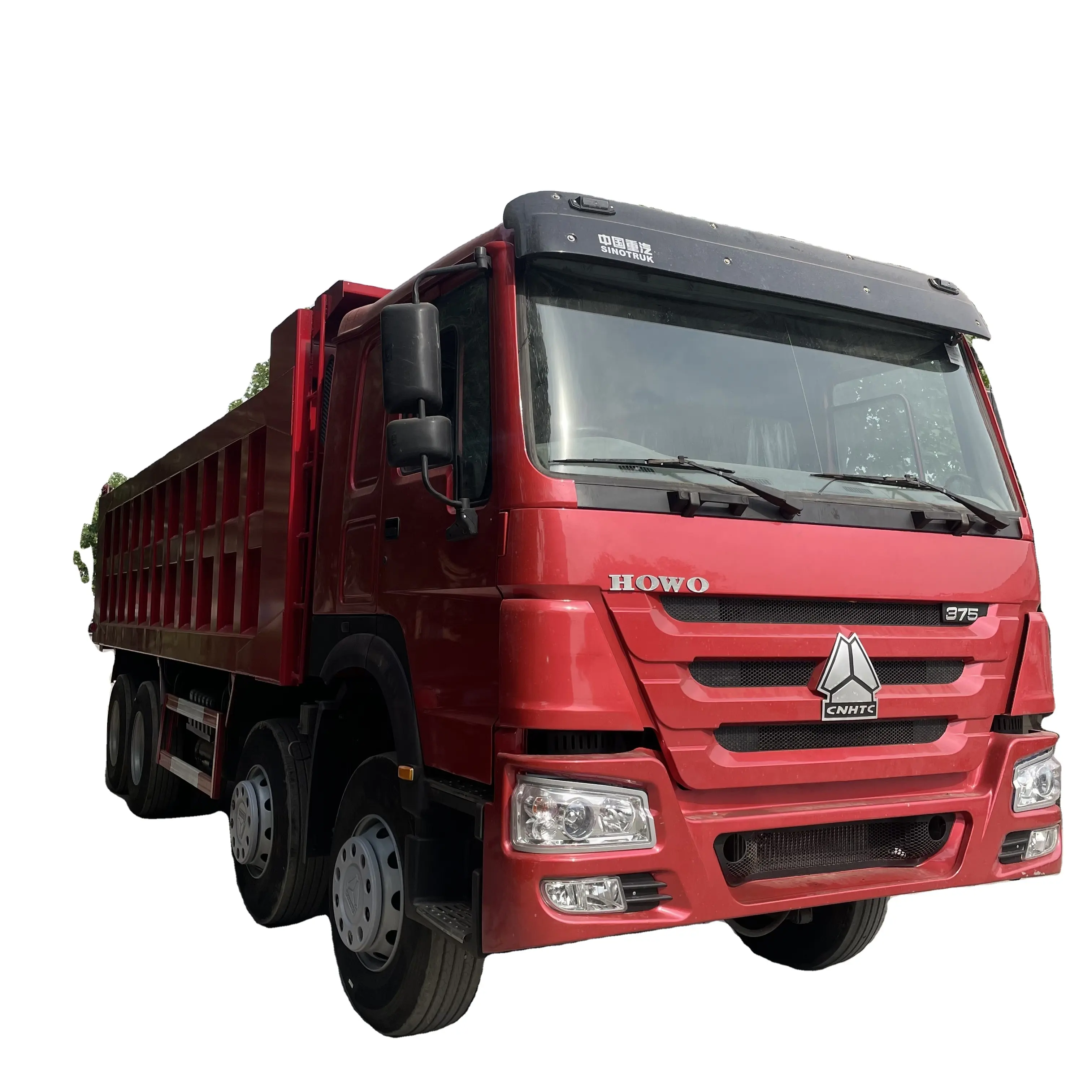 Rhd Sino xe tải sử dụng HOWO 8*4 Heavy-Duty Dump xe tải tipper xe tải Dumper để bán
