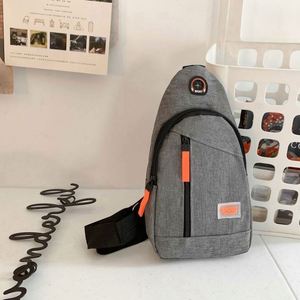 Bolso Bandolera de Nylon de Nuevo Estilo, Bolso de Hombro Individual, Bolso de Mensajero Informal con Orificio para Auriculares para Hombre - Product Image 3