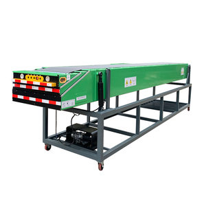 Convoyeur télescopique à cadre haut vert |   Convoyeur extensible surélevé <span class=keywords><strong>pour</strong></span> la logistique d'entrepôt - Product Image 1