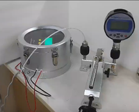 HSIN600-10 Calibrateur de pression pneumatique portable pour boîtier vide, pour test de manomètre de pression sous vide OEM