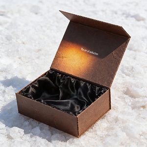 Caja de Cartón Plegable para Regalos, Cosméticos, Alimentos, con Cierre Magnético, Personalizable, para Pasteles, Joyería, Botellas, Embalaje de Papel <span class=keywords><strong>3D</strong></span> Inalámbrico - Product Image 1