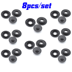 Clip de fixation pour tapis de sol de voiture T38 noir, 8 pièces par paquet, pour Golf 6, Magotan, Passat, Tiguan, Touran, tapis antidérapant avec clips - Product Image 3