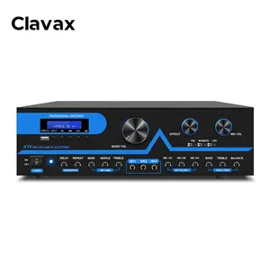 Clavax KA-5000 Hoge Kwaliteit Effect Versterker Professionele Speler Karaoke Zingen High Power Versterker Met Mp3/Blue-Tooth