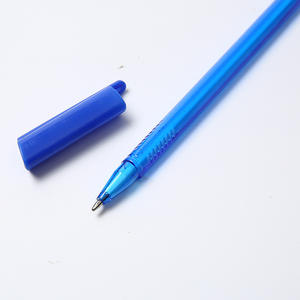 ปากกาลูกลื่นแบบแท่ง ราคาประหยัด คลาสสิก เรียบง่าย ยี่ห้อตามสั่ง พิมพ์ซิลค์สกรีน ตัวปากกาใส - Product Image 6