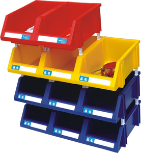 stackable small hardware tool parts plastic storage boxes containers