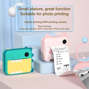 <strong>Pink</strong> Girls Gift <strong>Camera</strong> Child Print Instant Thermal Wifi Graffiti DIY Photo Sticker Digital <strong>Camera</strong> <strong>Kids</strong> - Product Image 6
