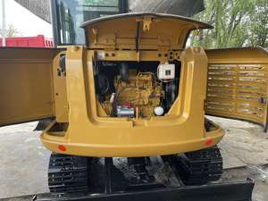 Mini pelleteuse d'occasion Cat 305.5-Moteur d'origine et basses heures 800-1200h & 90% état neuf & 38% moins cher que le filtre à air neuf et anti-poussière - Product Image 5