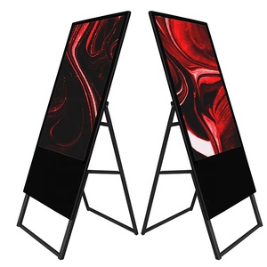 FTYVIEW Tùy Chỉnh Signage Xách Tay Hiển Thị Máy Nghe Nhạc Đóng Poster Lcd Quảng Cáo Di Động Hiển Thị Kỹ Thuật Số Tiếp Thị - Product Image 3