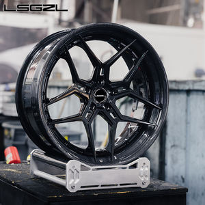 碳纤维轮毂 5x114.3 5x130 5x120 18 19 20 21 英寸全辐条钢丝车轮 适用于梅赛德斯锻造轮毂 - Product Image 6