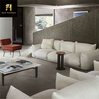 Modernes Design Wohnzimmer Flauschiges Wolkensofa Kombinationssofa Weißes Wolken-Modulsofa Ökonomisches Schlafsofa