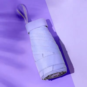 Biểu tượng tùy chỉnh in ấn giá rẻ gấp Windproof Túi Ô xách tay Mưa Mini Túi Ô dù với túi - Product Image 4