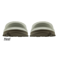 Semelle de chaussure adulte antidérapante en caoutchouc MD vert fluorescent avec logo personnalisé, tailles 35-46, pour baskets athlétiques, semelle Phylon OEM