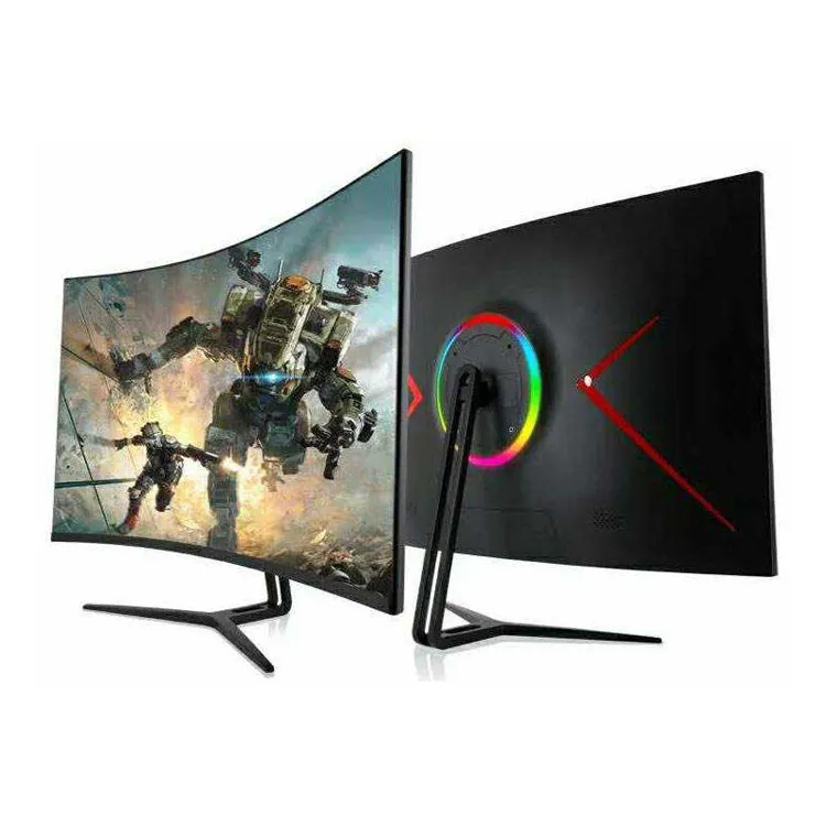 computer pc display 240hz 1ms response time curved monitor 27inch gaming monitor 32 inch 144hz 165hz 240hz curved screen monitor
