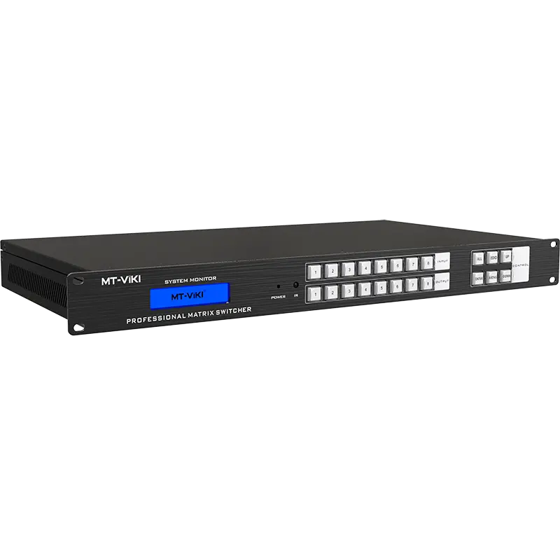 4K matrix switch HDMI 8x8 + 8 cavi, MT-ViKI 2U HDMI ADI 8 in 8 out matrix switcher