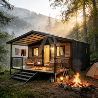 Maison conteneur préfabriquée extensible en acier de 20 et 40 pieds, étanche, design moderne, marque Ante, faible coût, maison mobile portable