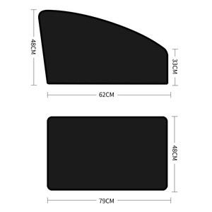 Parasoles Personalizados para Parabrisas Delantero, Aislamiento Térmico de Poliéster Colgante con Fuerte Magnetismo, Cortina Magnética para Coche con Revestimiento de Vinilo - Product Image 1
