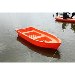Bote de plástico PE de 4.0m, duradero, para pesca y entretenimiento. - Product Image 1