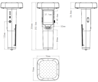 Lecteur portable intelligent Android BH-02S, WiFi longue portée pour la recherche d'objets, lecteur de cartes RFID UHF stable pour le contrôle d'accès aux actifs
