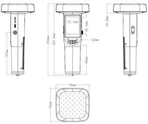 Считыватель <span class=keywords><strong>RFID</strong></span> UHF BH-02S: Умный портативный Android-терминал с Wi-Fi для поиска товаров, стабильный считыватель карт для контроля доступа и учета активов - Product Image 5