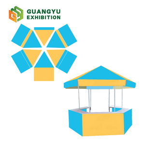 Carpa Hexagonal Promocional con Certificado CE, Personalizable, Tipo Domo para Comida, Quiosco, Toldo para Ferias Comerciales, Eventos y Promociones - Product Image 6