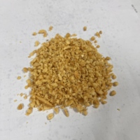 Flocons d'ail frit doré en gros, faible teneur en huile, croustillants, pour condiment de nouilles instantanées