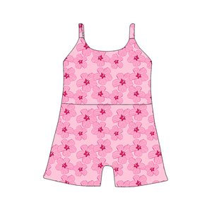 <span class=keywords><strong>Costume</strong></span> <span class=keywords><strong>da</strong></span> bagno intero casual estivo all'ingrosso per bambine, stile hawaiano con spalline, per neonate - Product Image 5