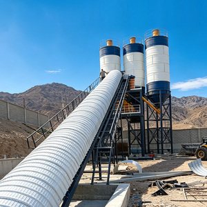 Centrale à béton mobile entièrement automatique, économique, de petite taille, portable, 25 m3/heure, pour le mélange de béton prêt à l'emploi - Product Image 4