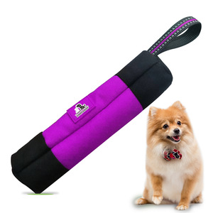 Sac à friandises pour animaux de compagnie, sac de taille portable, 500ml, couleur unie violette, pour l'alimentation des chiens, utilisation en voyage - Product Image 4