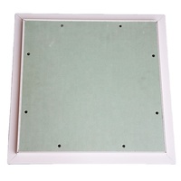 Fengze Havc Conduit d'air Inspection de plomberie Cloisons sèches Plaque de plâtre Cadre en aluminium à charnière Panneau de gypse Panneau d'accès pour mur de plafond