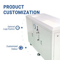 AERTI Boîtier métallique OEM pour machine à oxygène industrielle 40LPM avec écran LCD pour serre