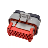 770680-4 Adaptateur de Faisceau de Câblage Automobile Domestique Étanche IP67 Femelle 16A 250V 23 Broches Boîtier PBT à Sertissage