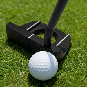 <span class=keywords><strong>Putter</strong></span> <span class=keywords><strong>de</strong></span> <span class=keywords><strong>golf</strong></span> OME <span class=keywords><strong>de</strong></span> niveau tournoi <span class=keywords><strong>de</strong></span> 35 pouces avec tête creuse noire modèle JP050 pour <span class=keywords><strong>un</strong></span> putting précis - Product Image 5