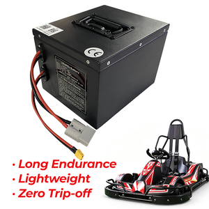 Batterie de karting au lithium ternaire 48V 40Ah avec boîtier en aluminium, en stock dans l'UE, livraison immédiate à l'étranger - Product Image 1