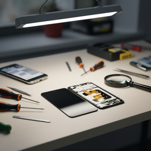 Pantalla Completa Con Marco Para Samsung Galaxy A05 2023 A055 Negro - Product Image 3