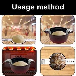 New Design Non-Stick <b>Silicone</b> Mat for <b>Baking</b> Sheet <b>Silicone</b> Bread Mat <b>Silicone</b> Mat Dough Bread Sling <b>Baking</b> Liner for Dutch Oven - Product Image 3