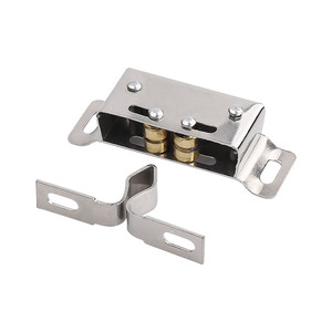 Loquet magnétique à ressort pour porte, en acier inoxydable, pour armoire et placard, style moderne et épuré - Product Image 1