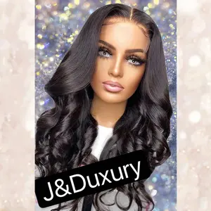 Virgin Cuticle Aligned Hair Human Hair Wigs Frontal Wigs for Black Cheap Pre-plucked Brazilian 13x6 HD Lace Women 1 Piece Long